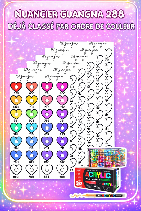 Nuancier Guangna 288