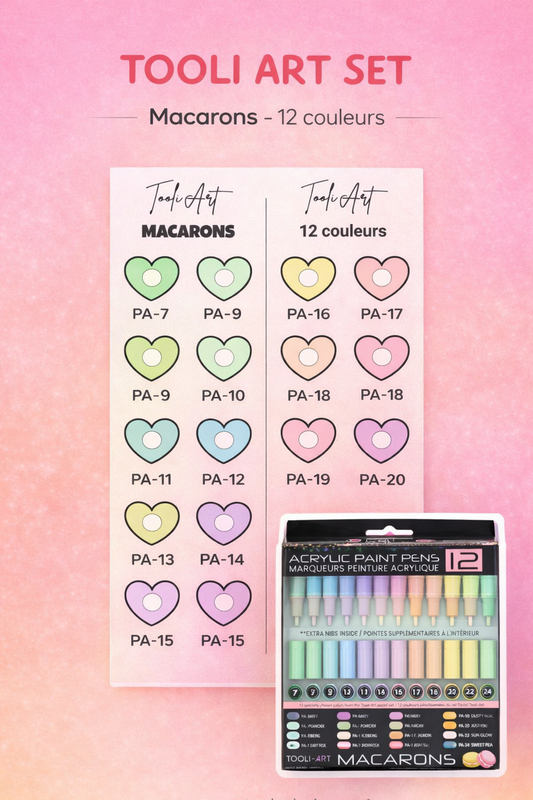 Nuancier Tooli Art Macaron